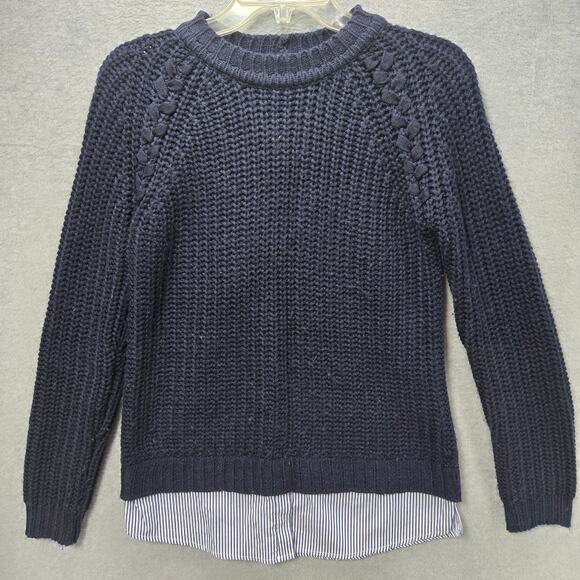 BB Dakota Consider It Done Chunky Knit Layered Sweater Size XS - Picture 1 of 5